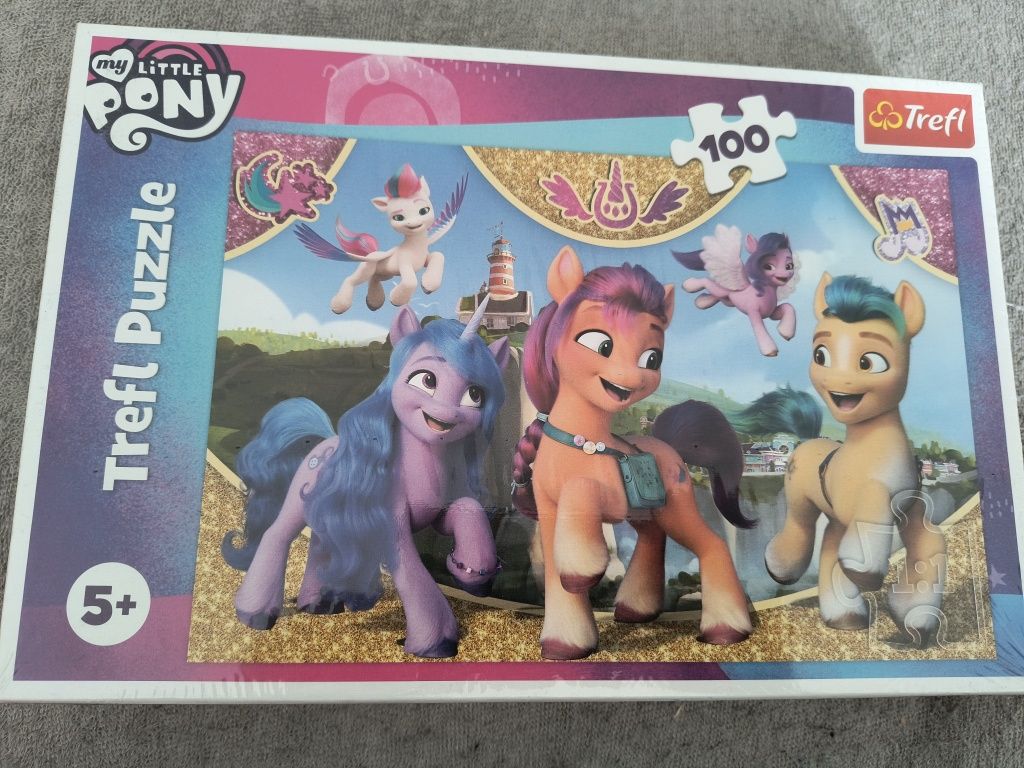 Puzzle Kucyki Pony 100 elementów