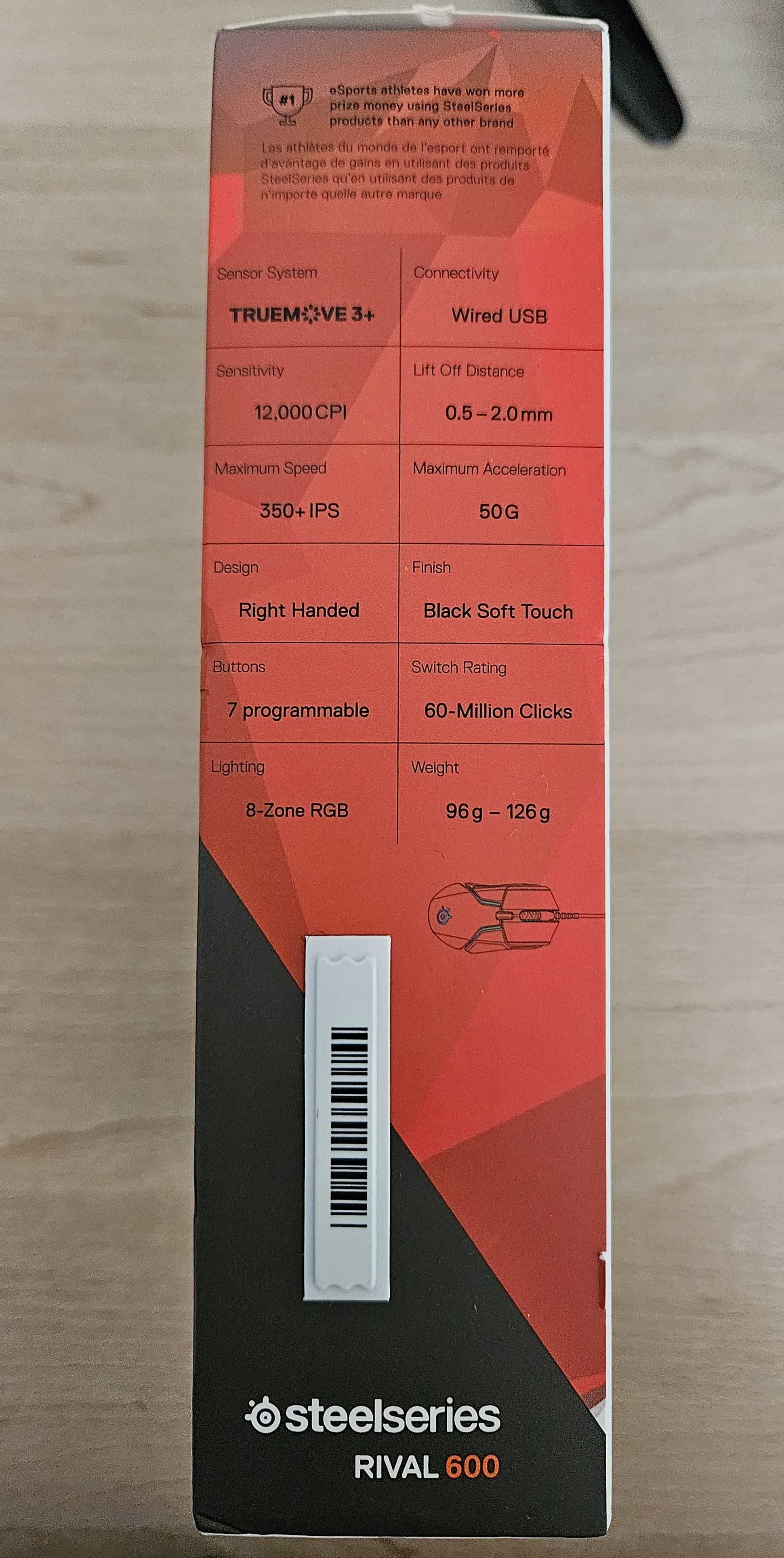 Mysz SteelSeries Rival 600