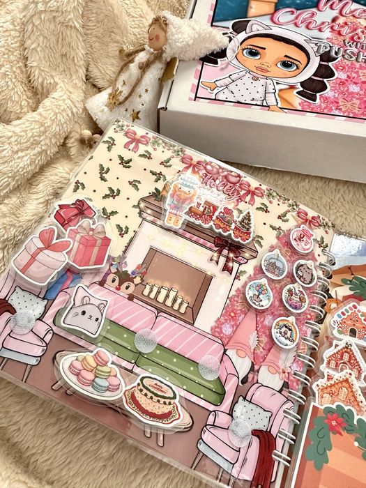 Новорічний альбом на липучках