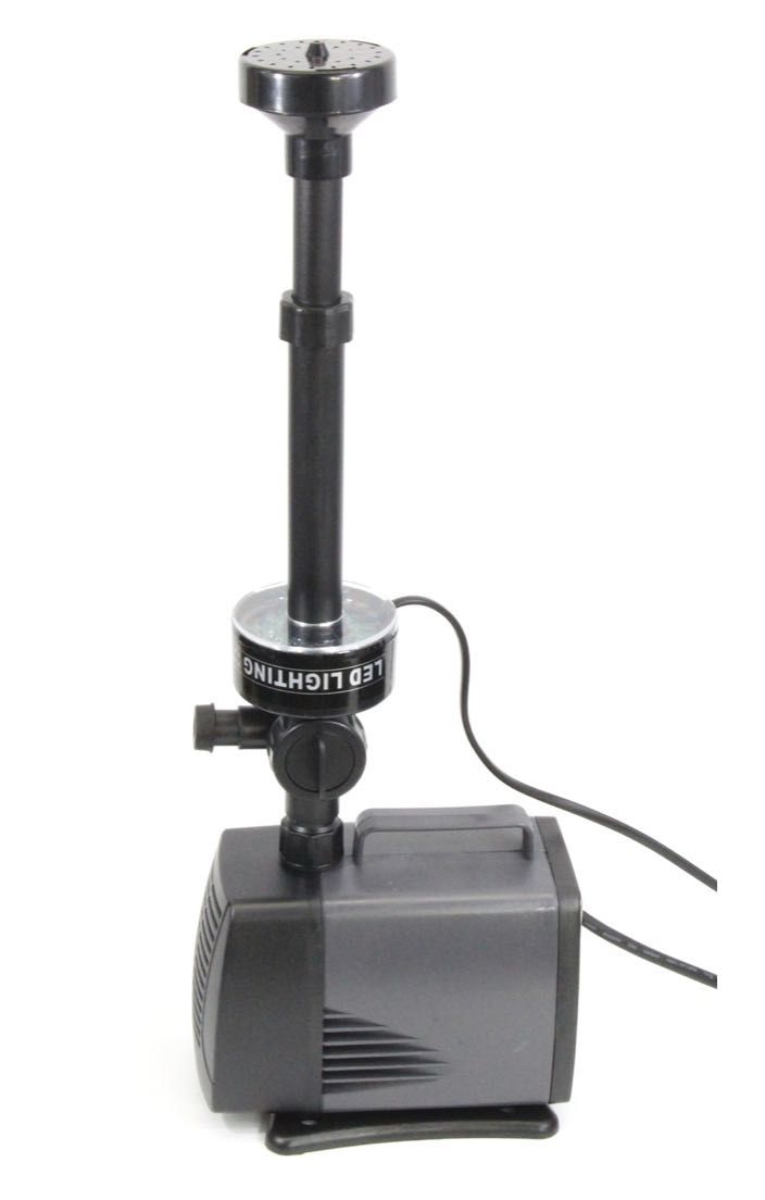 SOBO LED-5800FP pompa fontannowa 3500l/h, ring LED RGB, akwaria hodowl