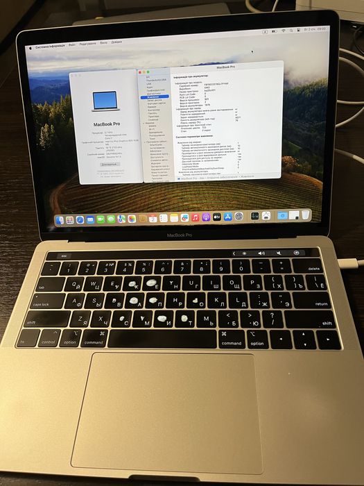 Apple MacBook Pro 13 A1989 16Gb RAM 512 HD