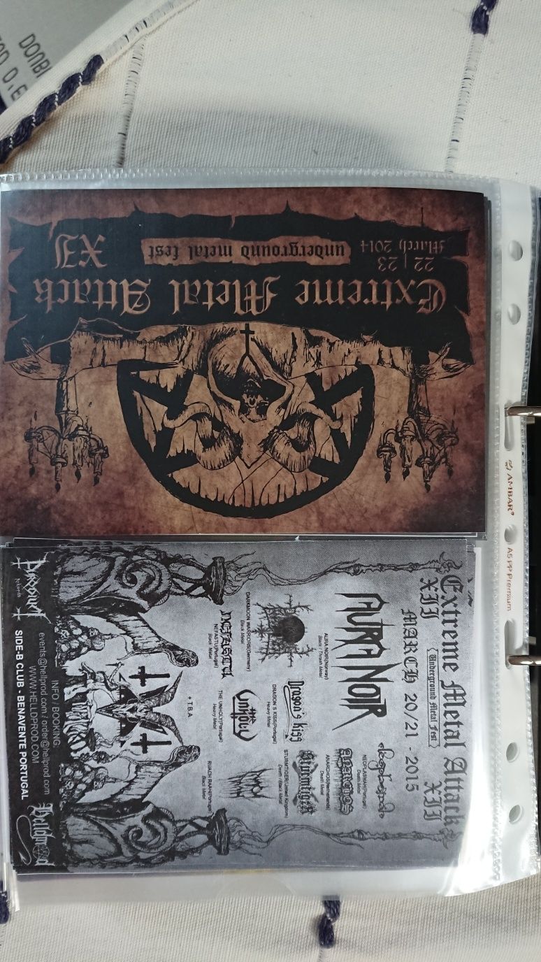 Heavy Metal flyers + CD