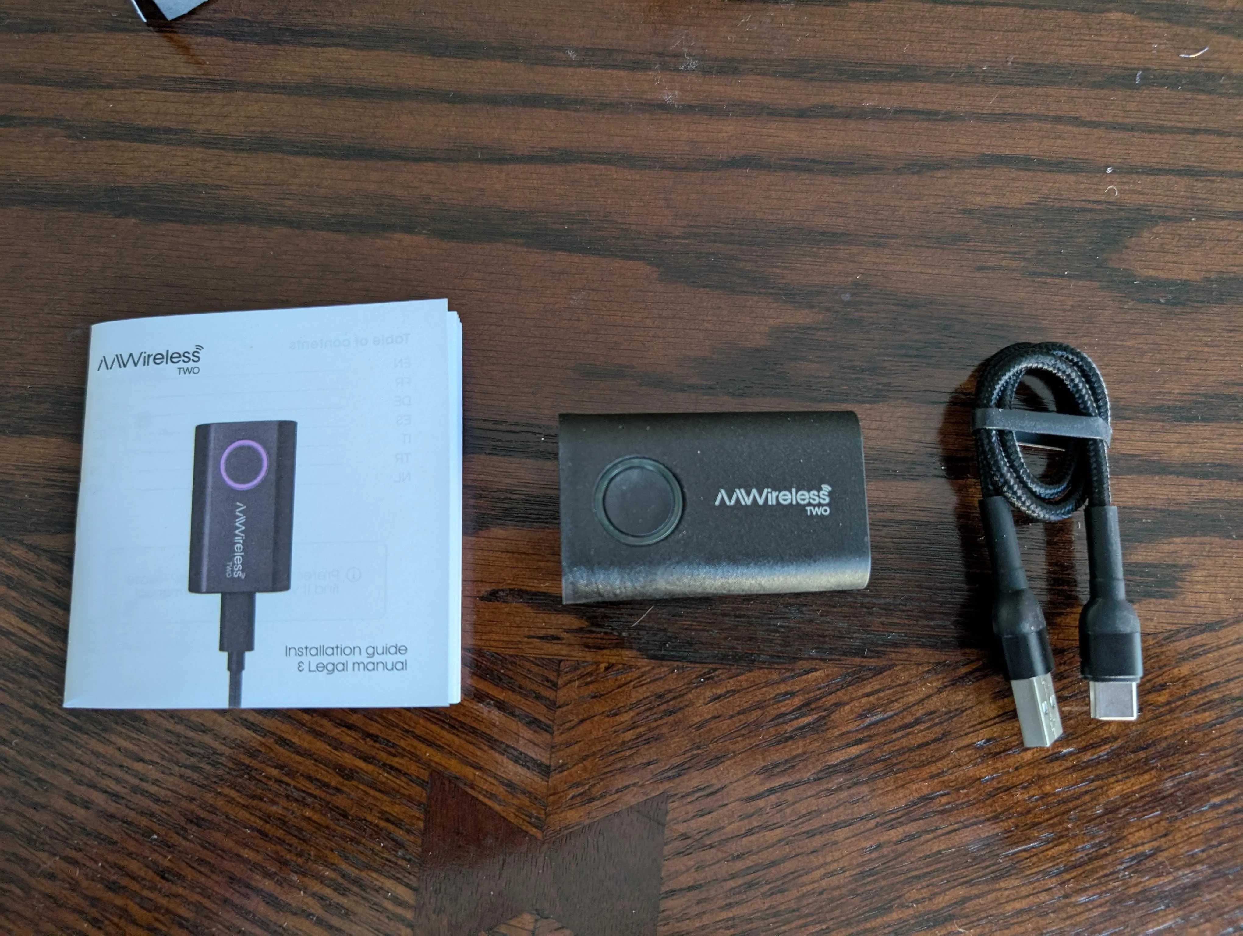AAWireless TWO адаптер для бездротового Android Auto
