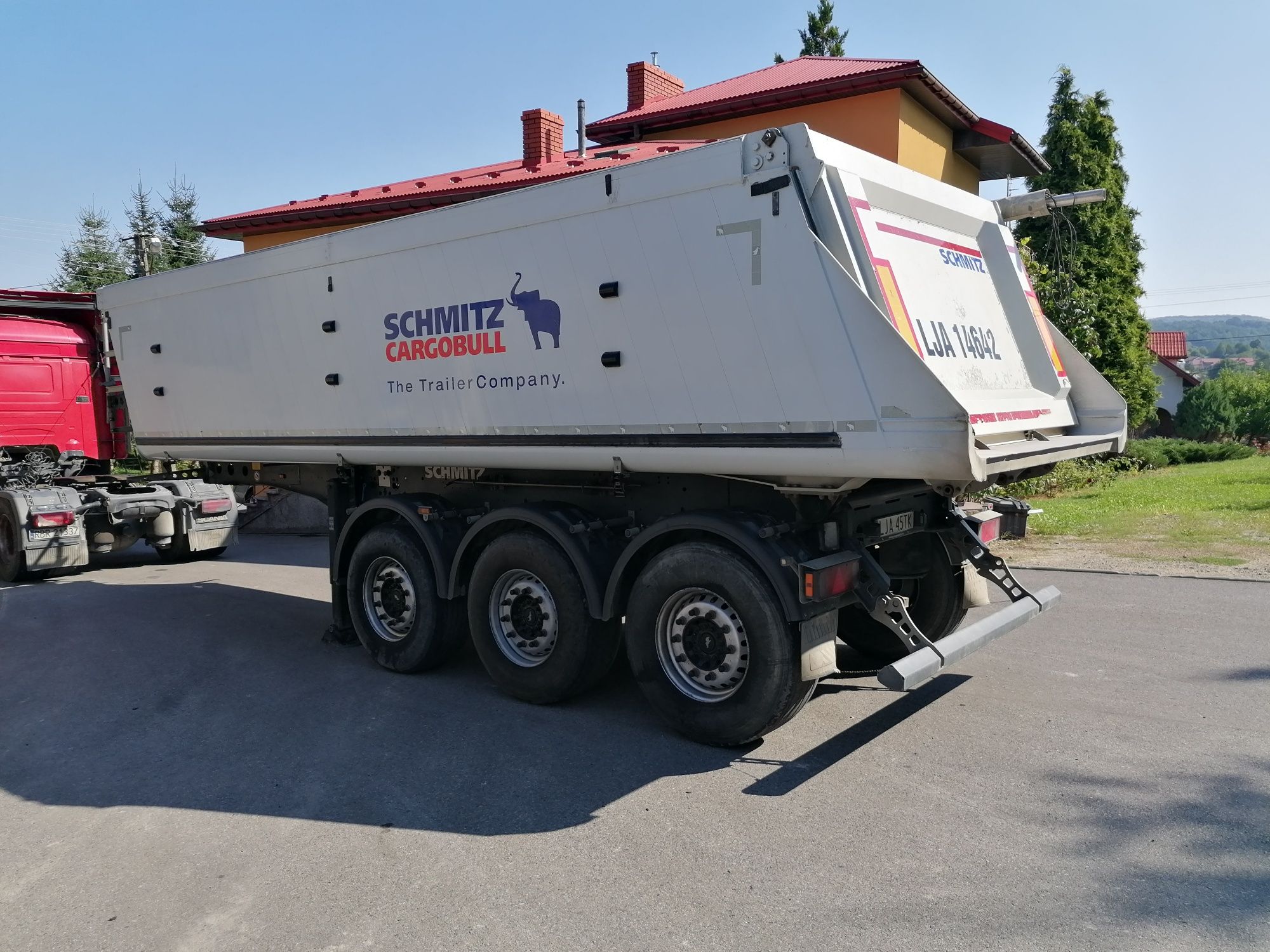 Naczepa wywrotka schmitz 27m
