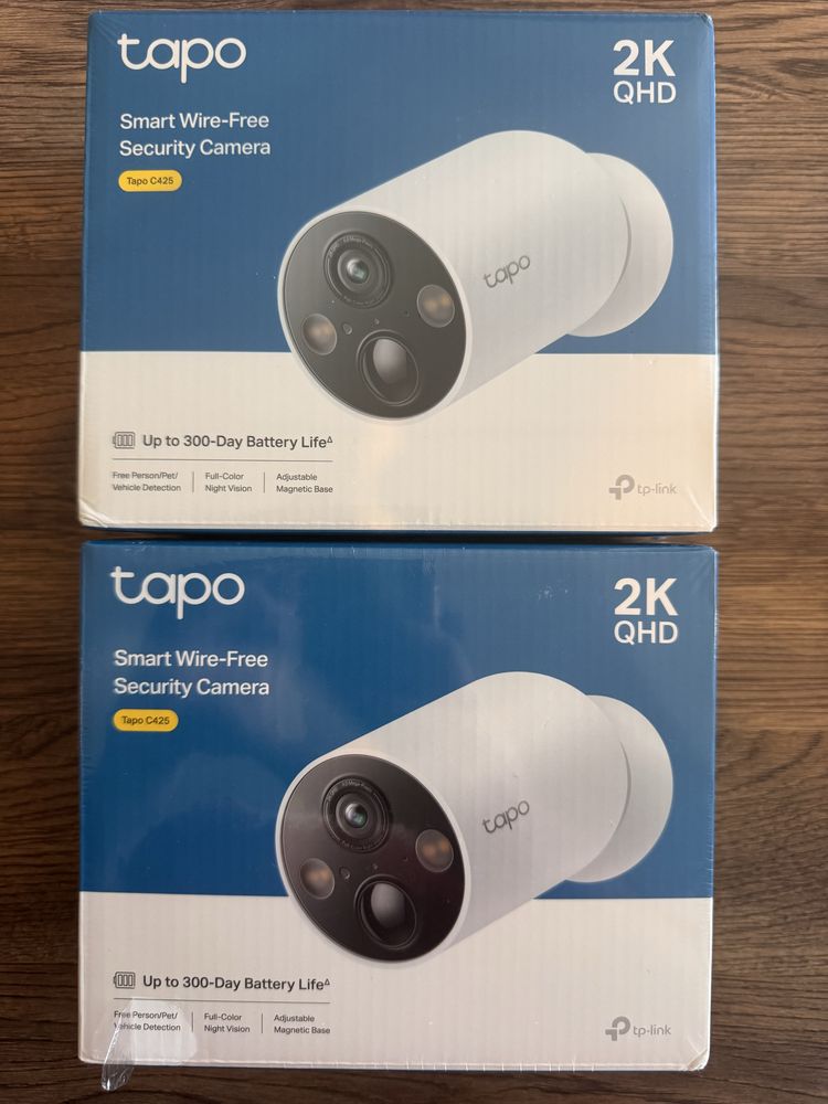 TP-Link Tapo C425, IP-камера  2560 x 1440 пікселів, 300 днів батарея