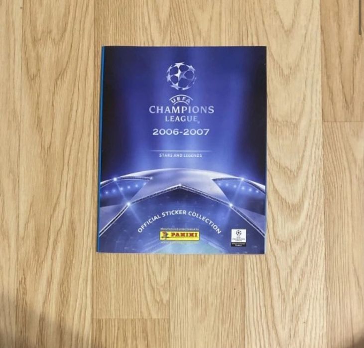 Champions League 2006/2007 album z naklejkami Liga Mistrzów