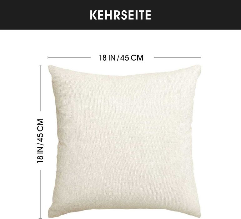 4x Poszewka dekoracyjna Artoid Mode - 45x45 cm - WIELKANOC