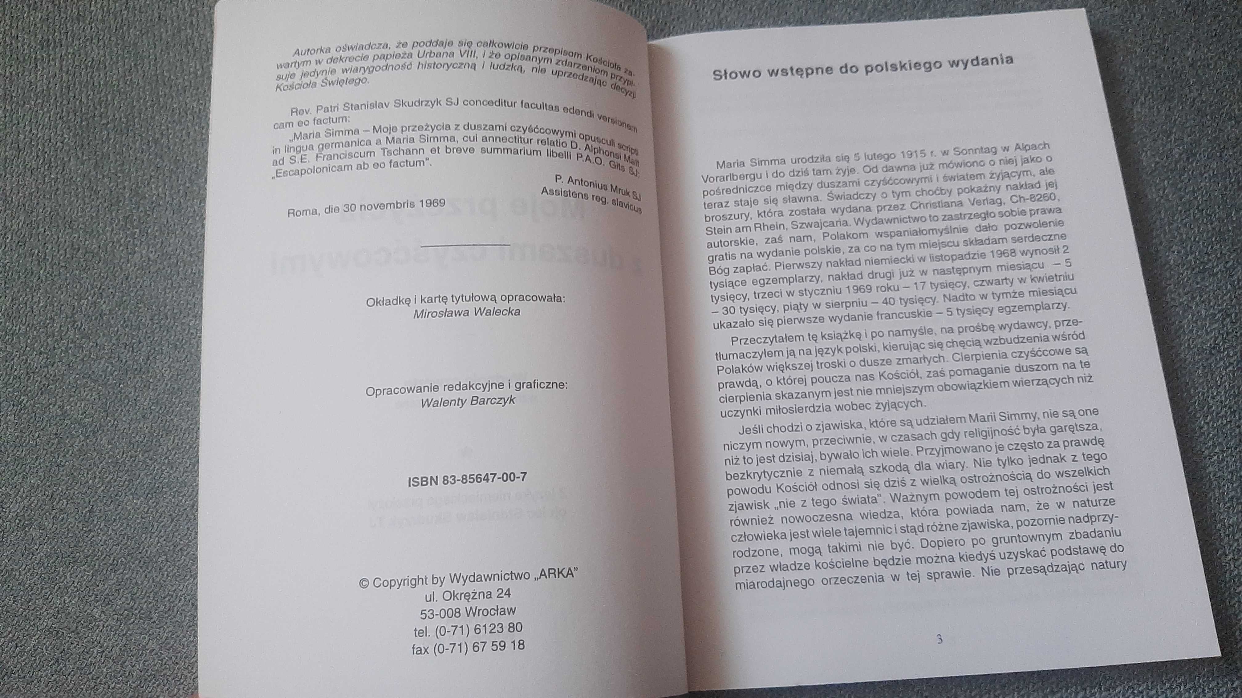 Maria Simma Moje przeżycia z duszami czyśćcowymi Niebo Piekło Czyściec