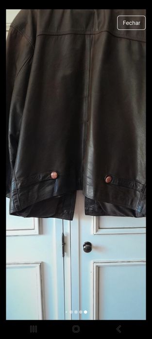 Casaco vintage 100% pele