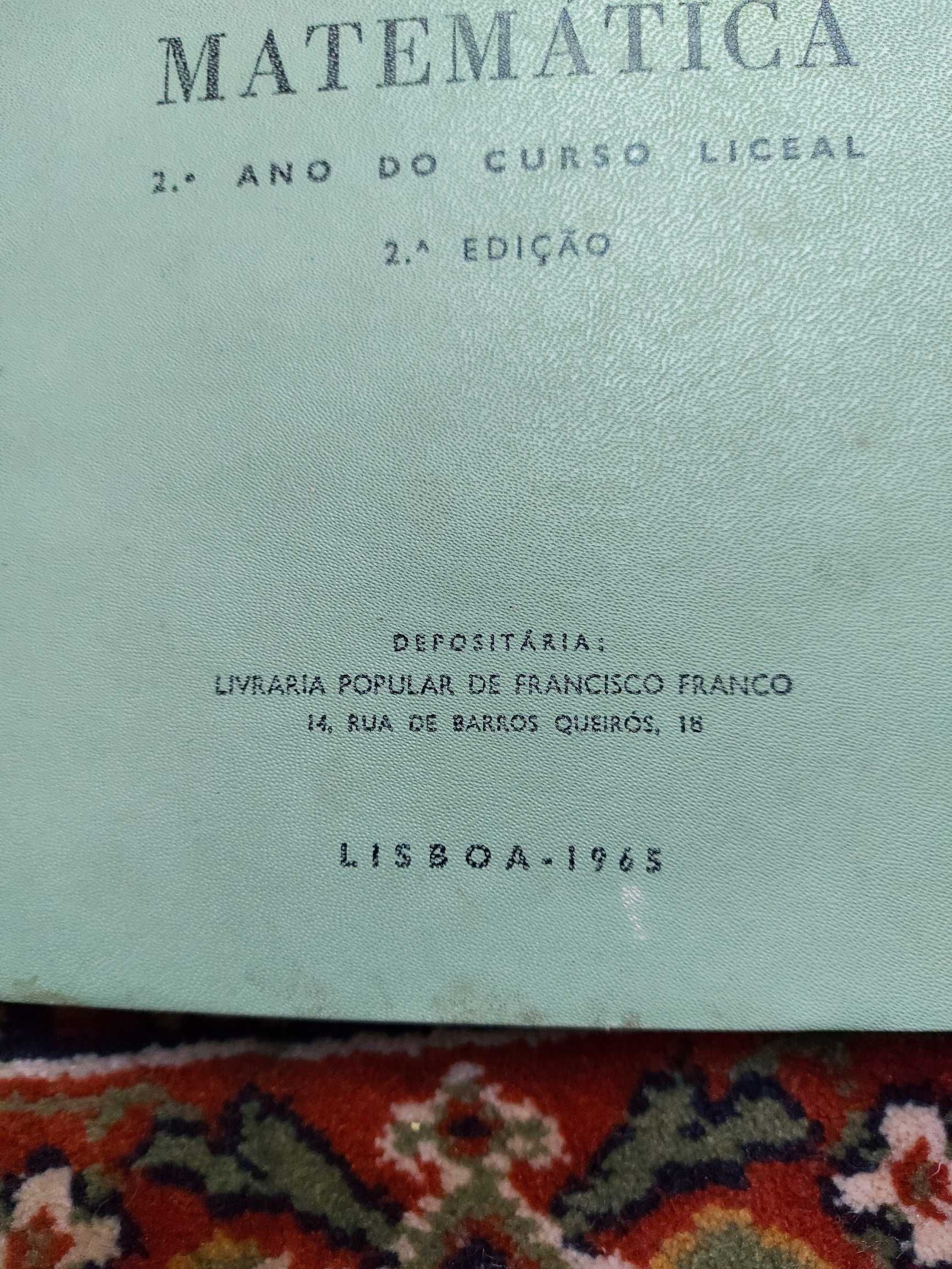 Compêndio de matemática 1965