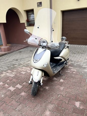 Skuter retro 50cc Mozliwosc Transportu