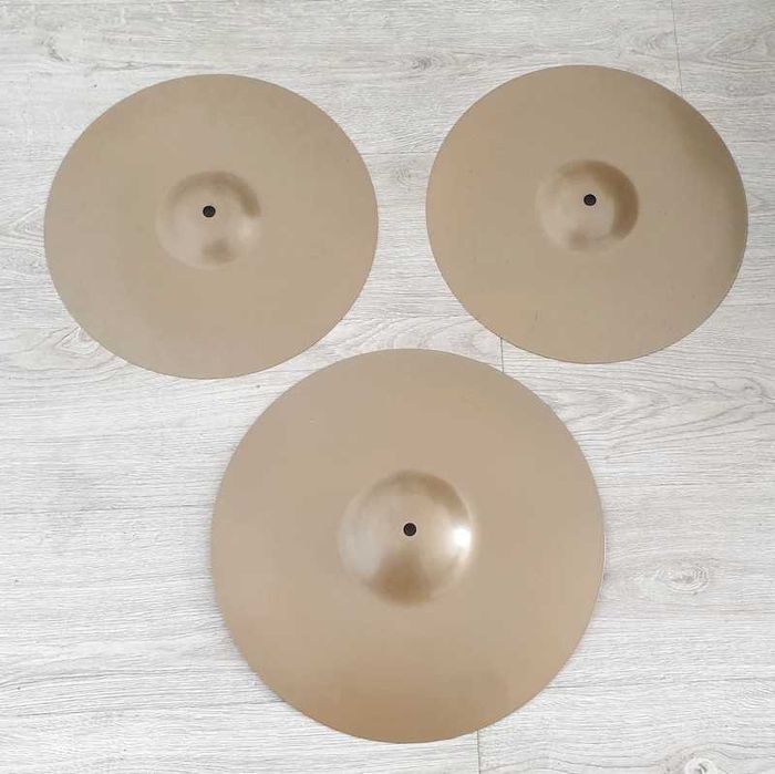 Zestaw talerzy Deep Drums 16 cali crash 14 cali hihat
