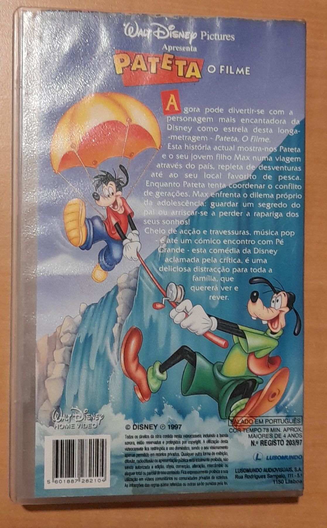 Pateta o filme - VHS