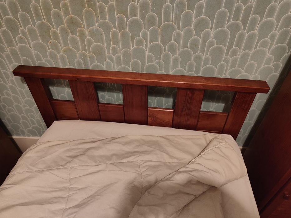 Bom Preço - Quarto Completo cama+colchão+cabeceiras