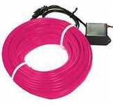 Światłowód EL WIRE LED Taśma Ambient 3M Różowy