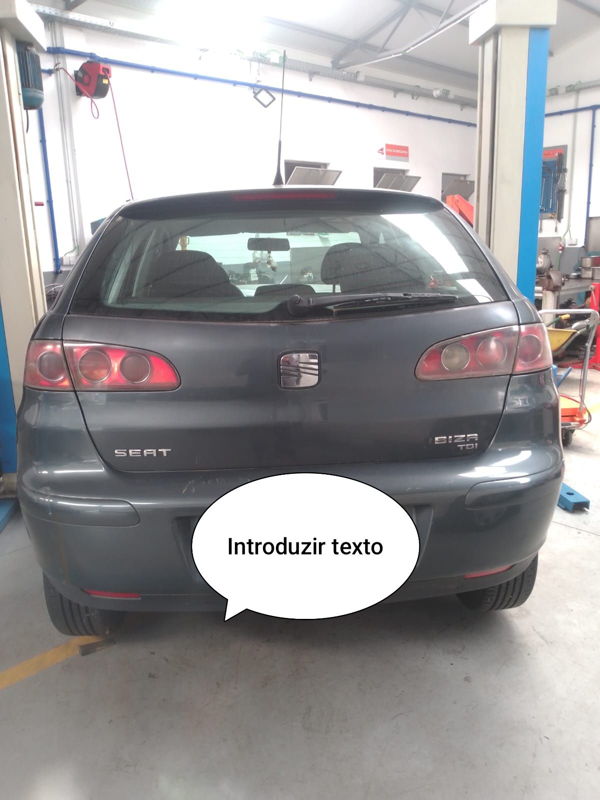 SEAT Ibiza Gasóleo 2004- Para recuperação ou peças/ Raro e valorizado