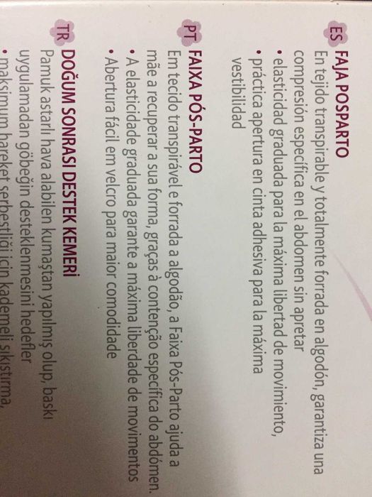 Faixa Pós Parto Chicco