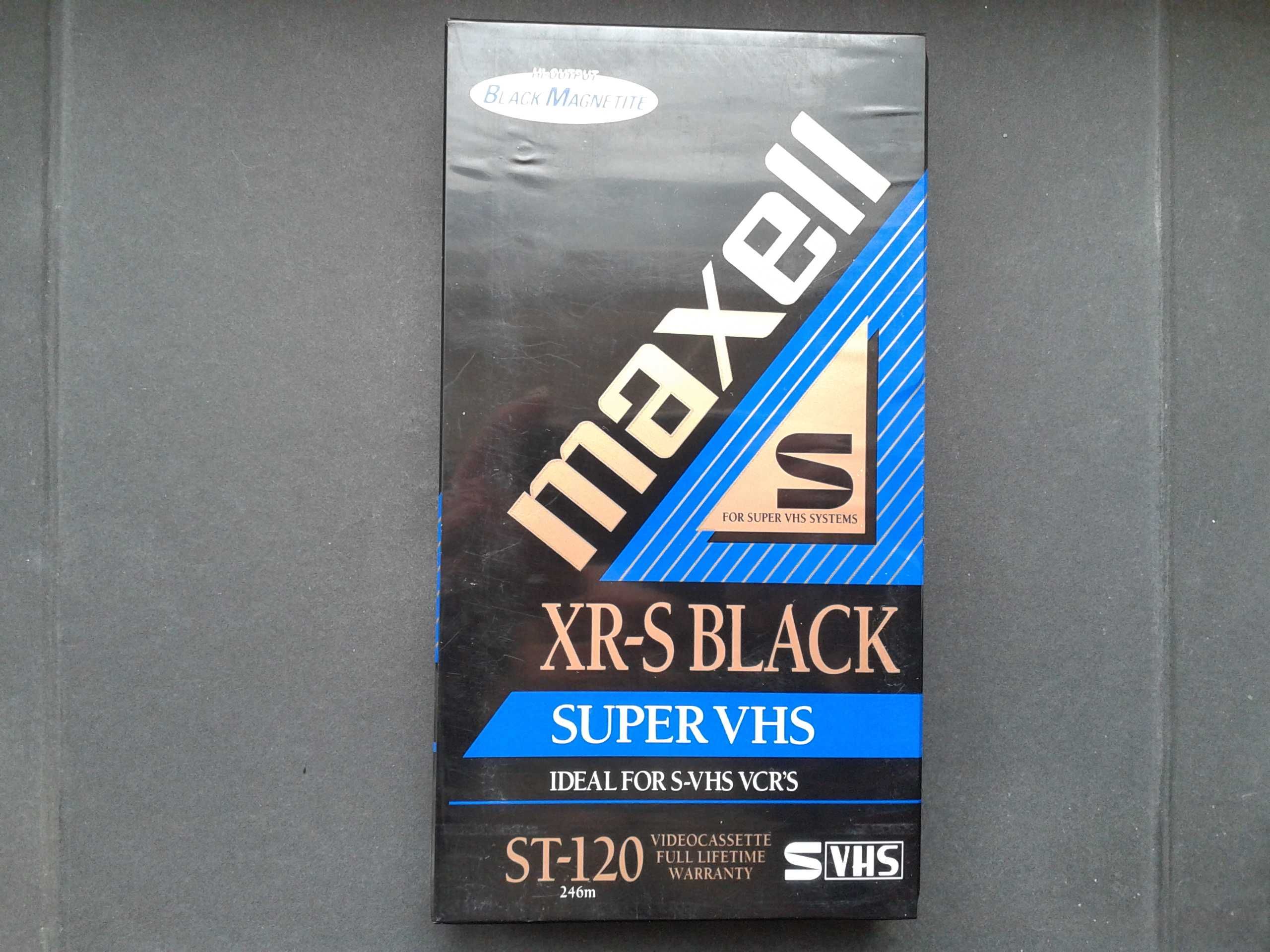 Новые видеокассеты VHS, S-VHS Maxell, JVC, FUJI