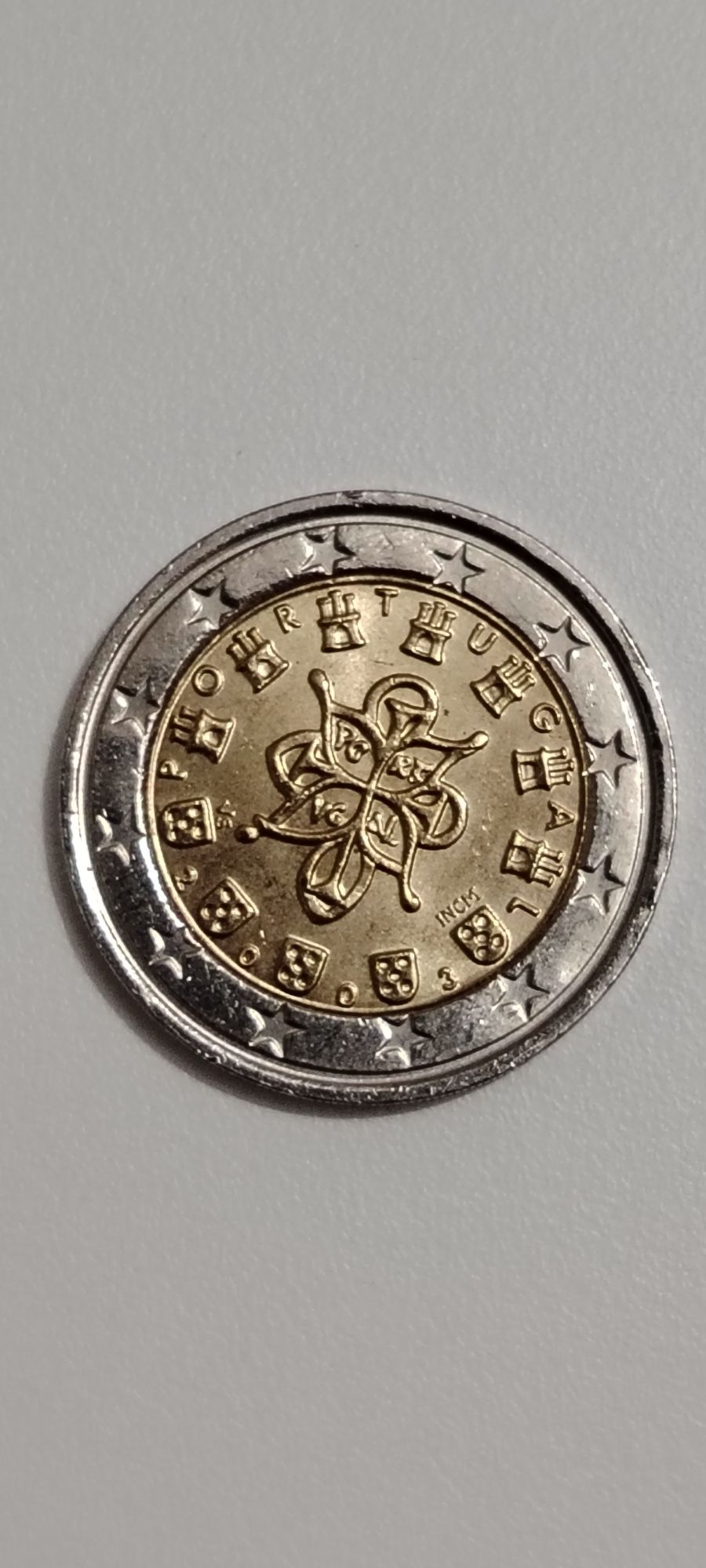 2 Euros 2003 Portugal Como nova