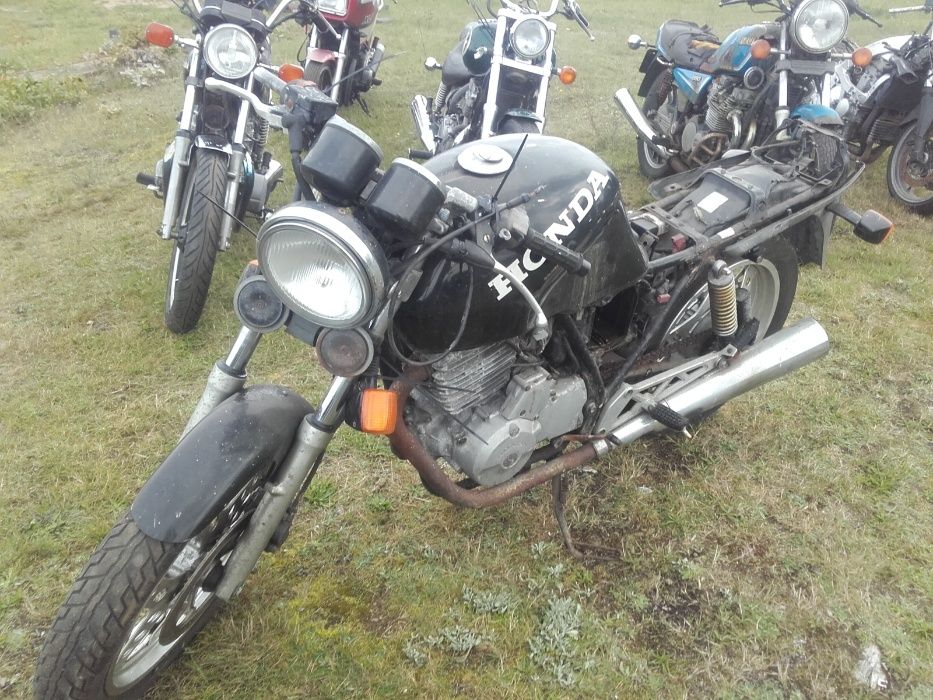 honda xbr500 xbr 500 silnik lagi moduł bak felga koło tarcza części