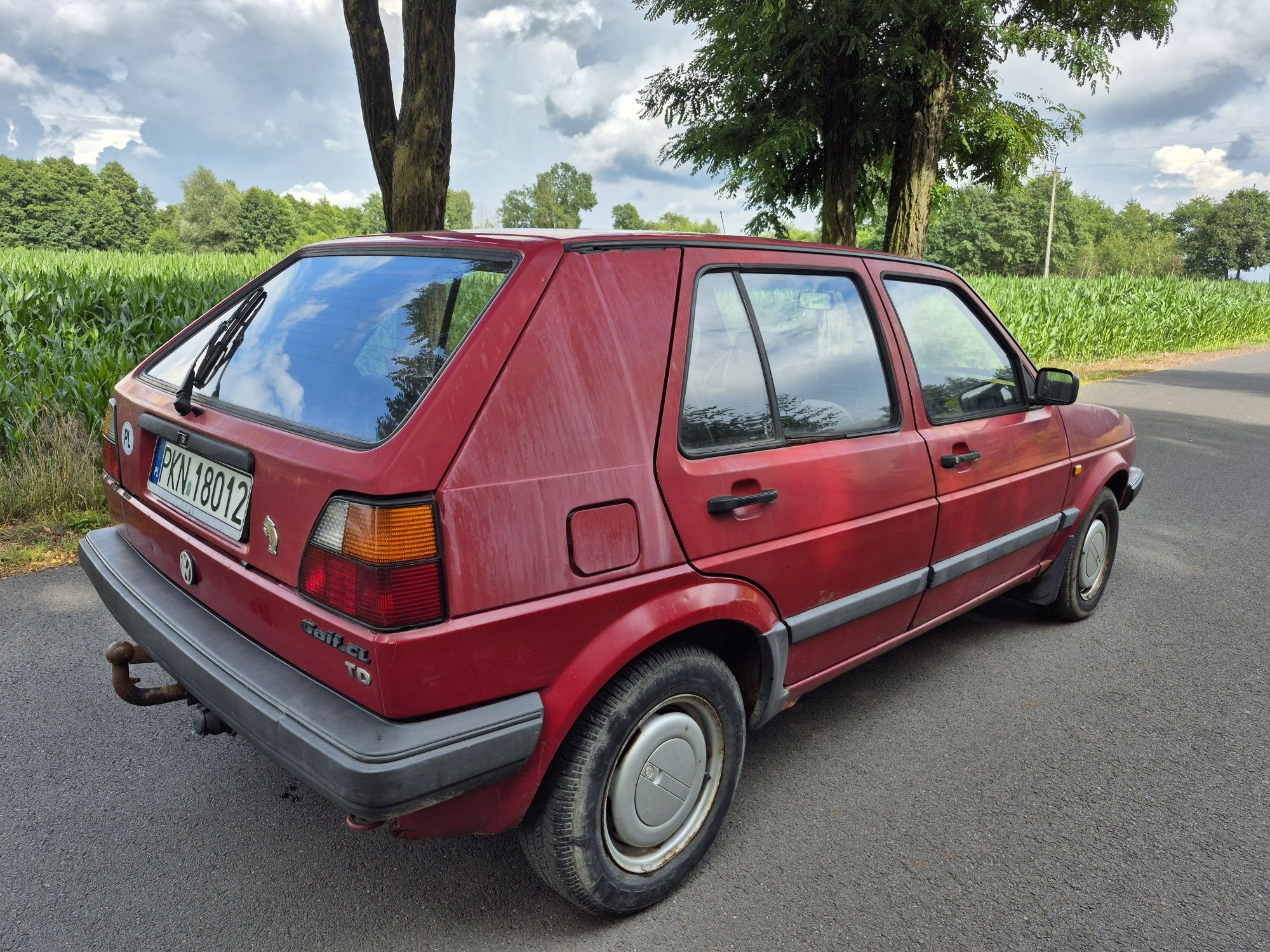 Volkswagen golf 2 1.6 turbo diesel 60km 5 drzwi