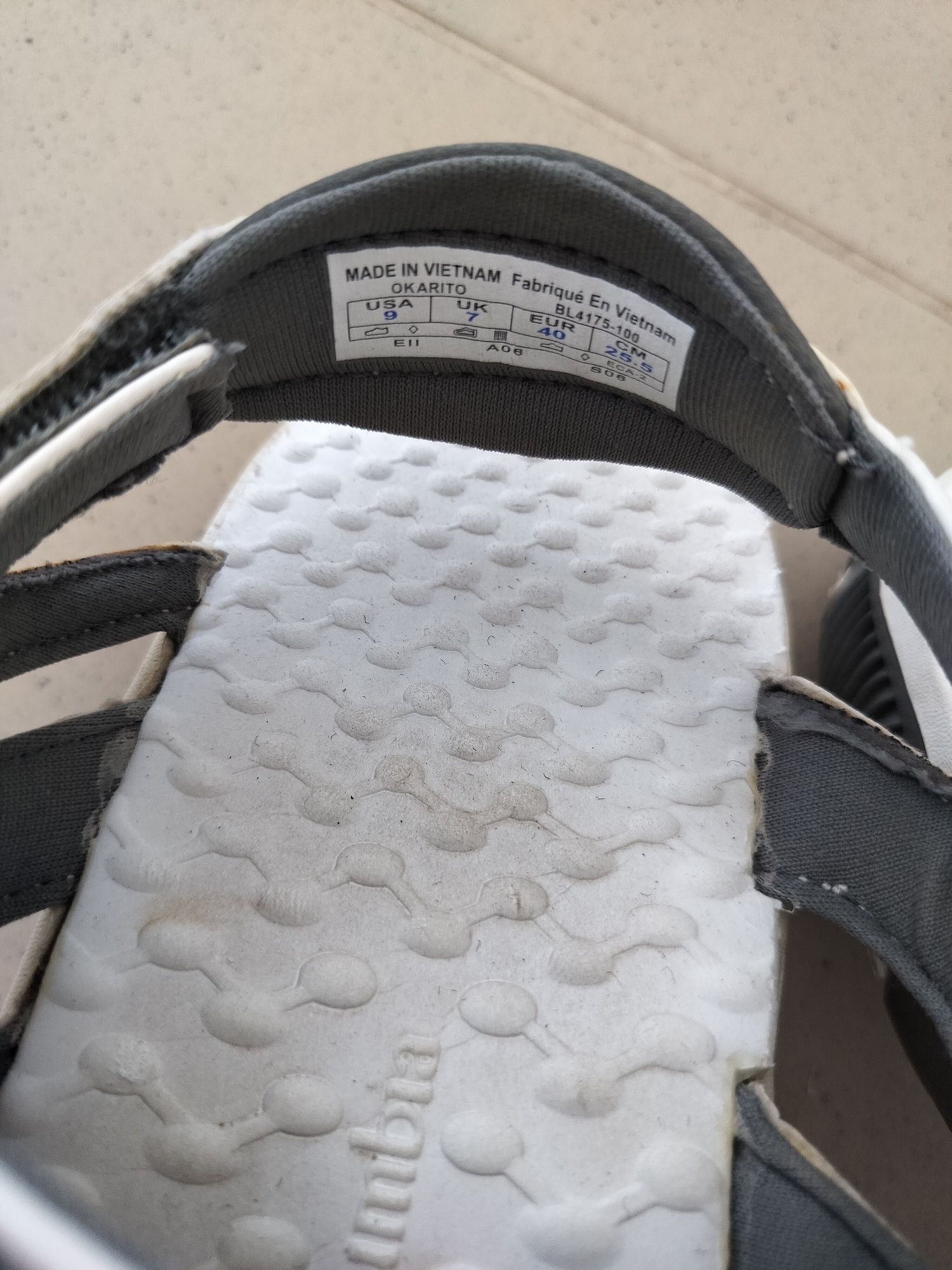 Sandały Columbia 40 unisex