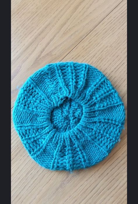 Turkusowy  beret