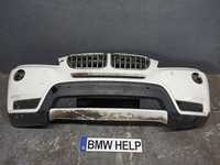 Бампер передний на запчасти БМВ X3 Ф25 F25 Разборка BMW HELP