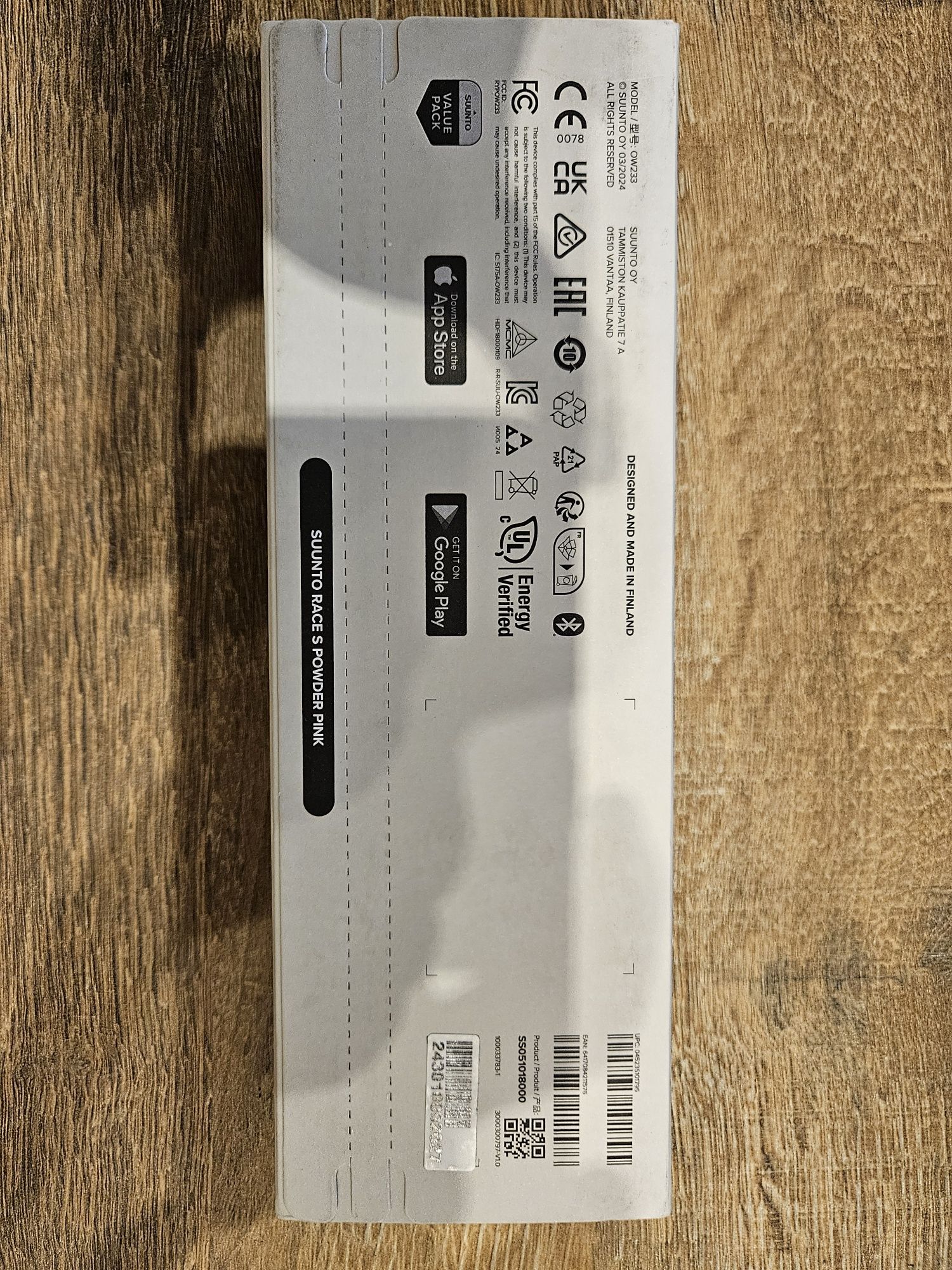 Suunto Race S Power (Orange e Pink) - Selado c/garantia