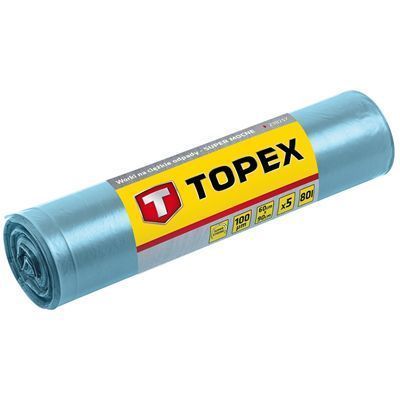 Worki Na Ciężkie Odpady 80L 100Mic Topex