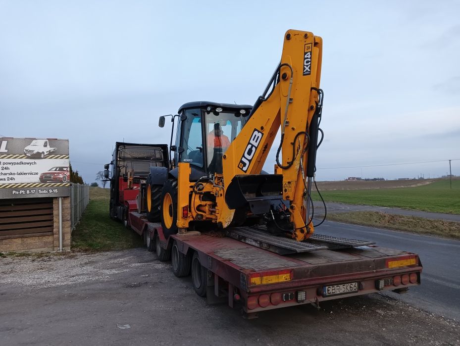 Usługi koparko-ładowarką