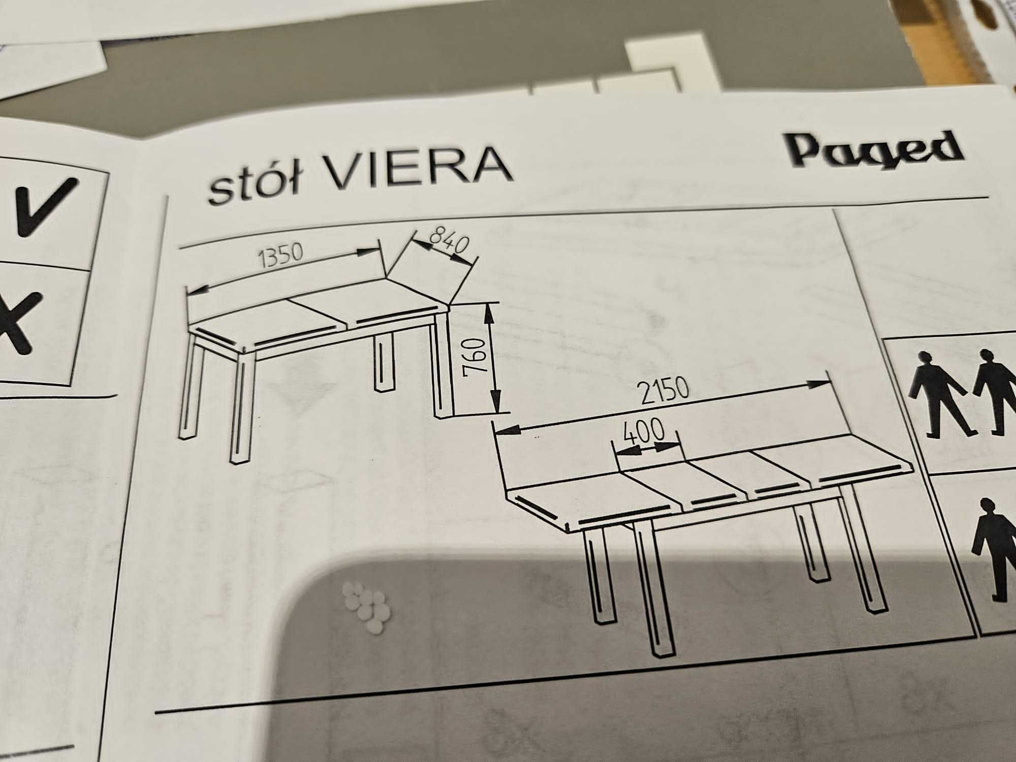 Stół rozsuwany Viera Paged