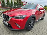 Mazda CX-3 przebieg 32.000 km, 2.0 Automat, pełne wyposażenie, aktywny tempomat