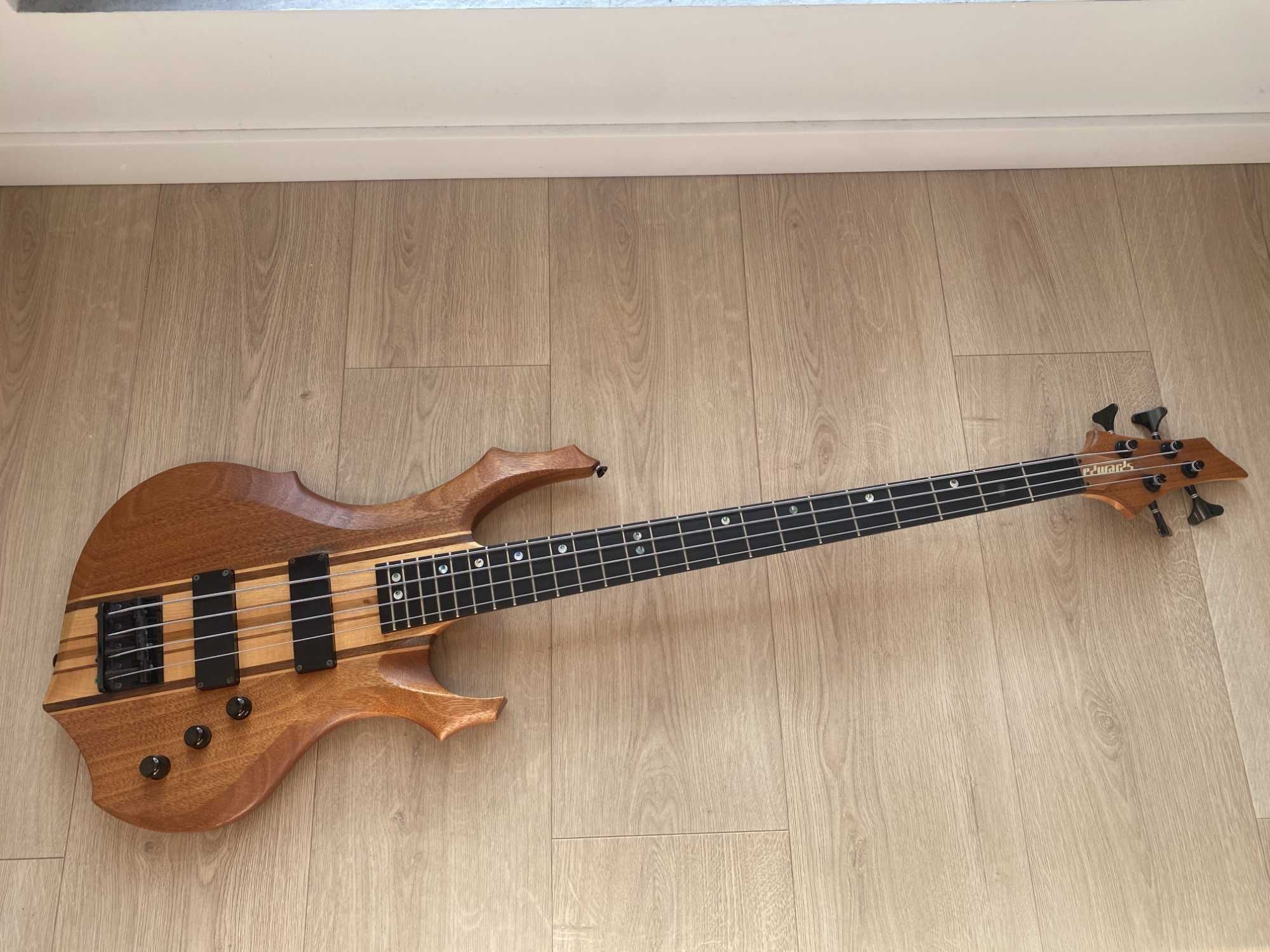 ESP EDWARDS E-FR-120B  naturalny olej Gitara Basowa