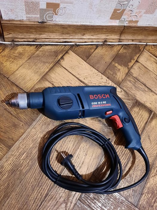 Оригінал,Швейцарія!!Дрель ударна двухшвидкісна Bosch GSB 18-2 RE,750вт