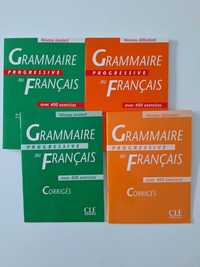 Grammaire Progressive du Francais Niveau avance + debutant