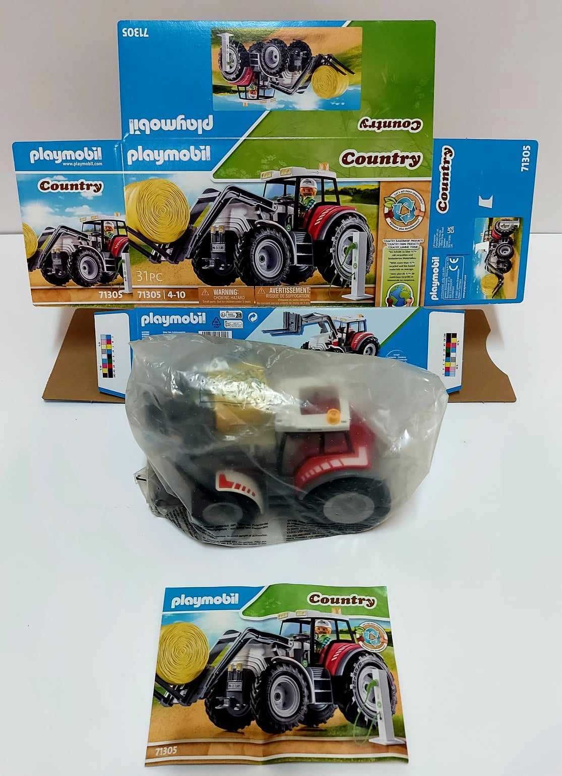 Playmobil 71305 Country Duży traktor.