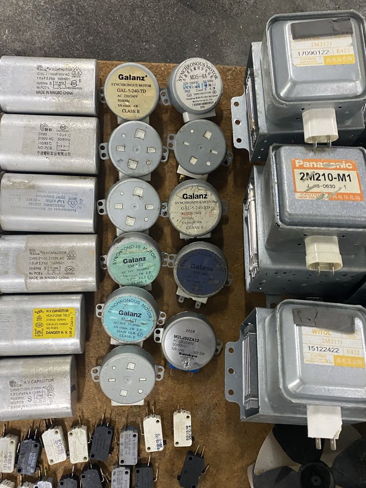 Peças para microondas