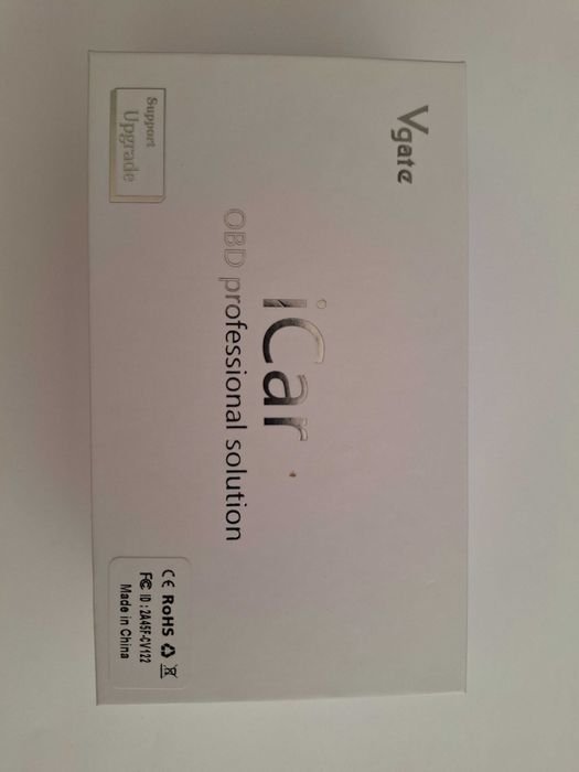 VGate iCar 2 Bluetooth Black, OBD2 сканер, диагностика, ELM327