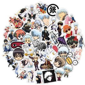 Naklejki Gintama Srebrna Dusza Bajka Anime Manga Serial 50 sztuk