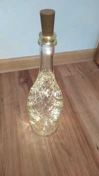 butelka lampka ogrodowa balkonowa tarasowa