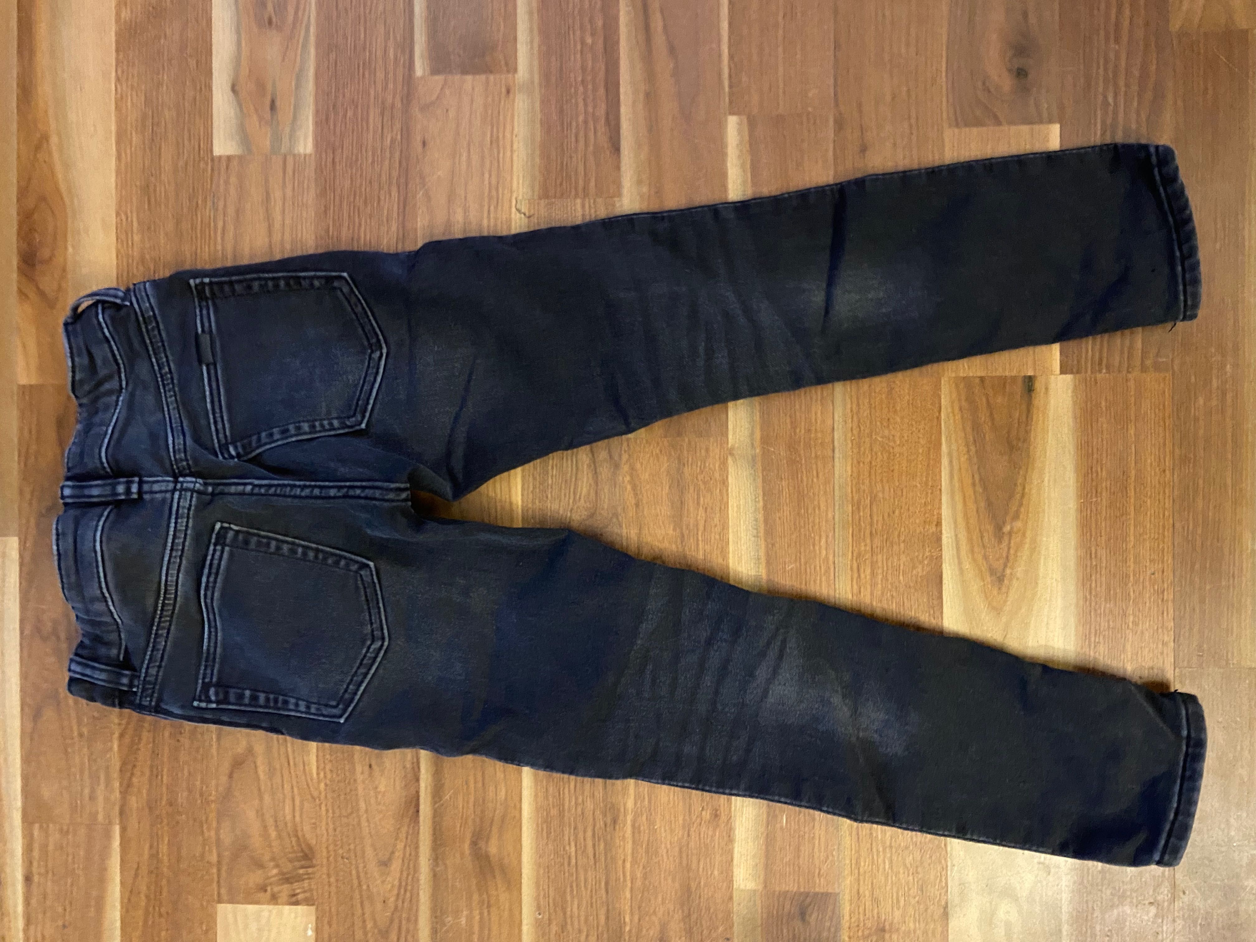 Spodnie jeans stretch, skinny fit 128