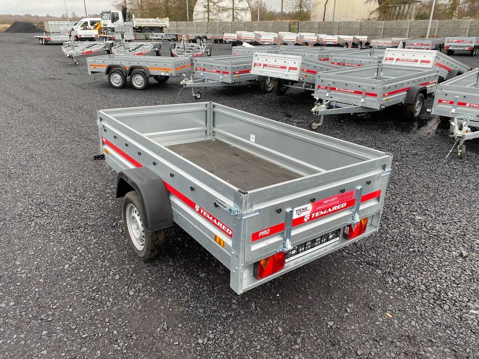 Przyczepka samochodowa TEMARED PRO 230x126cm 750KG mocna RATY dostawa