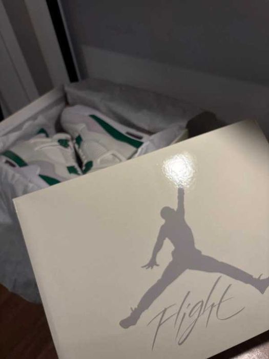 Buty meskie Mokasyny Jordan_4_Retro_SB_Pine_Green R.38