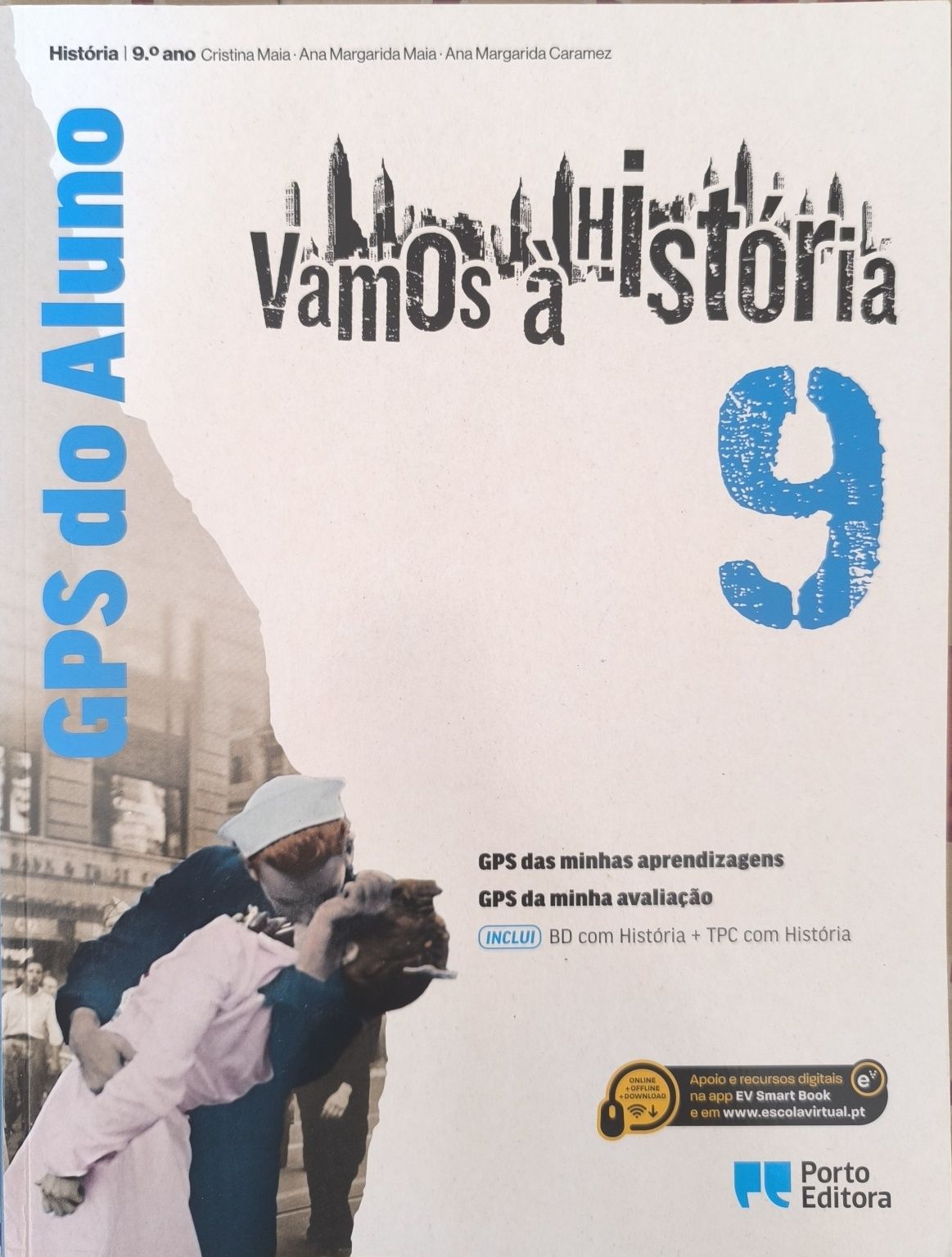 Manual e caderno de atividades História " Vamos à História" 9 anoa