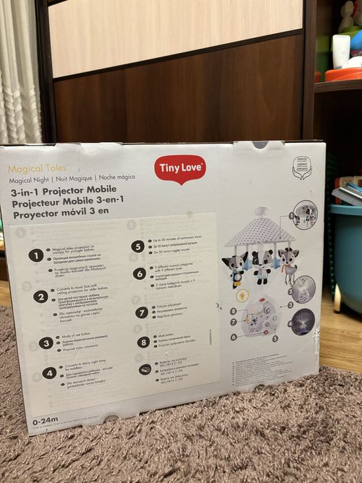 Мобіль Tiny Love Magical Night 3-in-1 Проектор Чарівні Історії