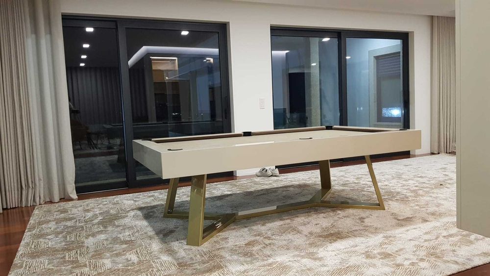 Bilhar/Snooker modelo "Madrid" - Novos (da fábrica para sua casa)
