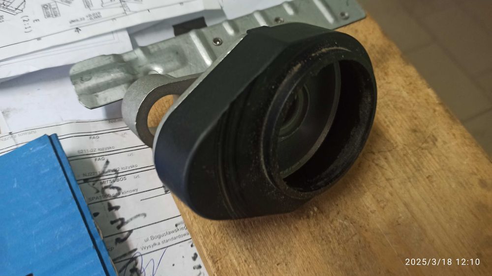 osłonka plastikowa do odlewu z alu do mechanizmu posuwu