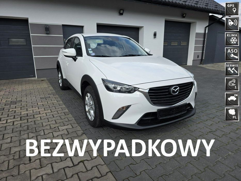 Mazda CX-3 2.0 benzyna*kamera cofania*nawigacja*bezwypadkowa*opłacona