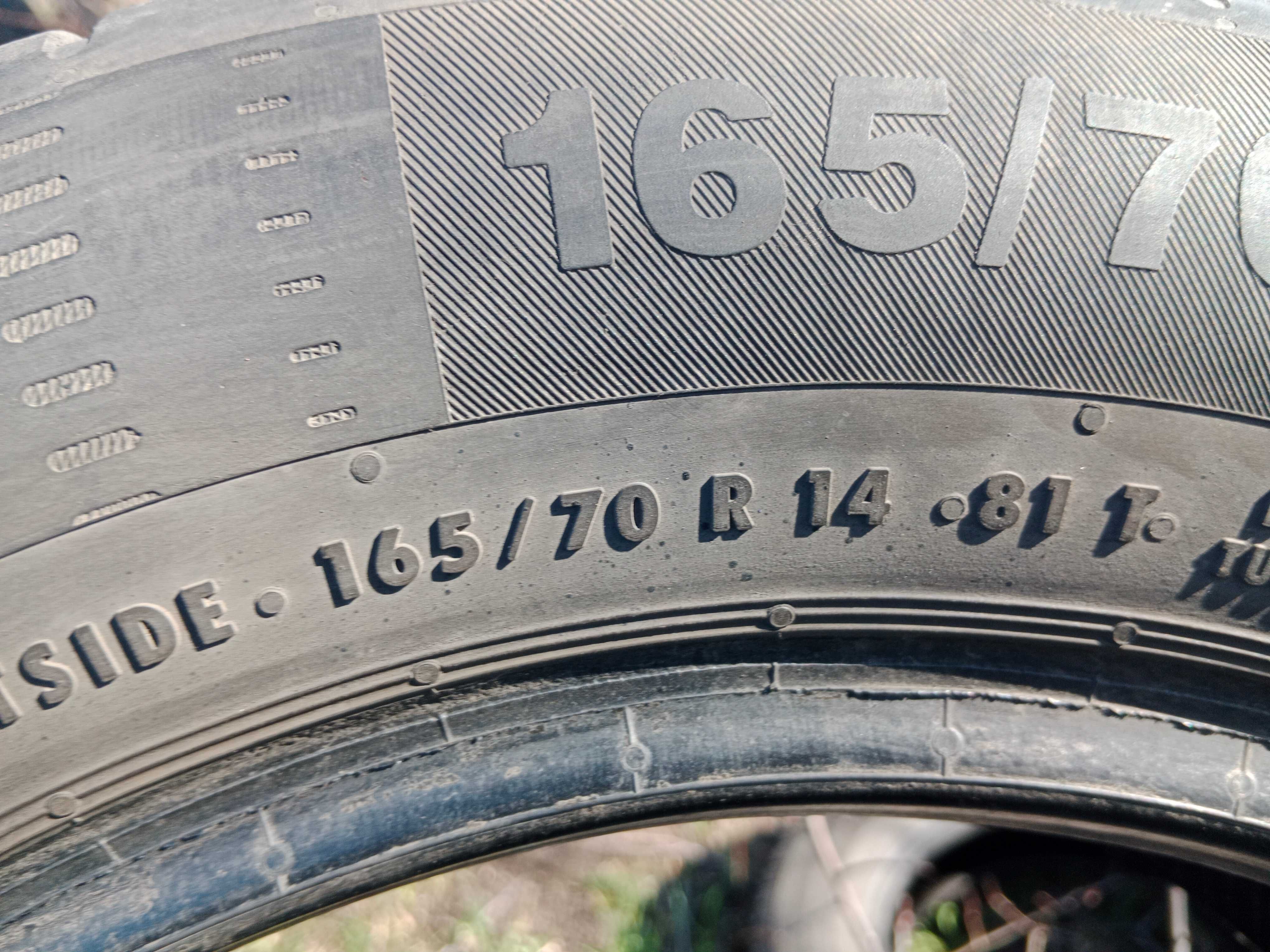 Opona używana letnia 165/70R14 Continental ContiEcoContact 5 1szt.